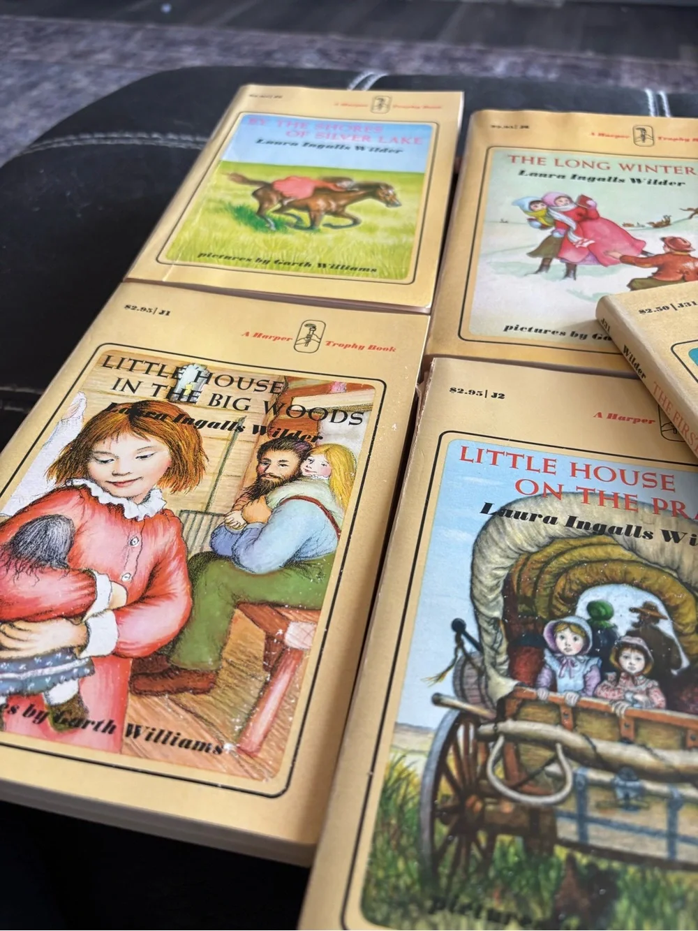 Little House On The Prairie Box Set Complete Series 9 Books Yellow Vintage